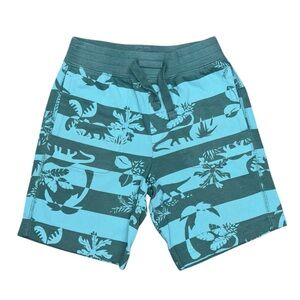 GAP Dinosaur Pull On Shorts Playtime Favorites Size 5 Teal Blue